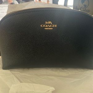 Coach Small Leather Cosmetic Bag-Like New Condition